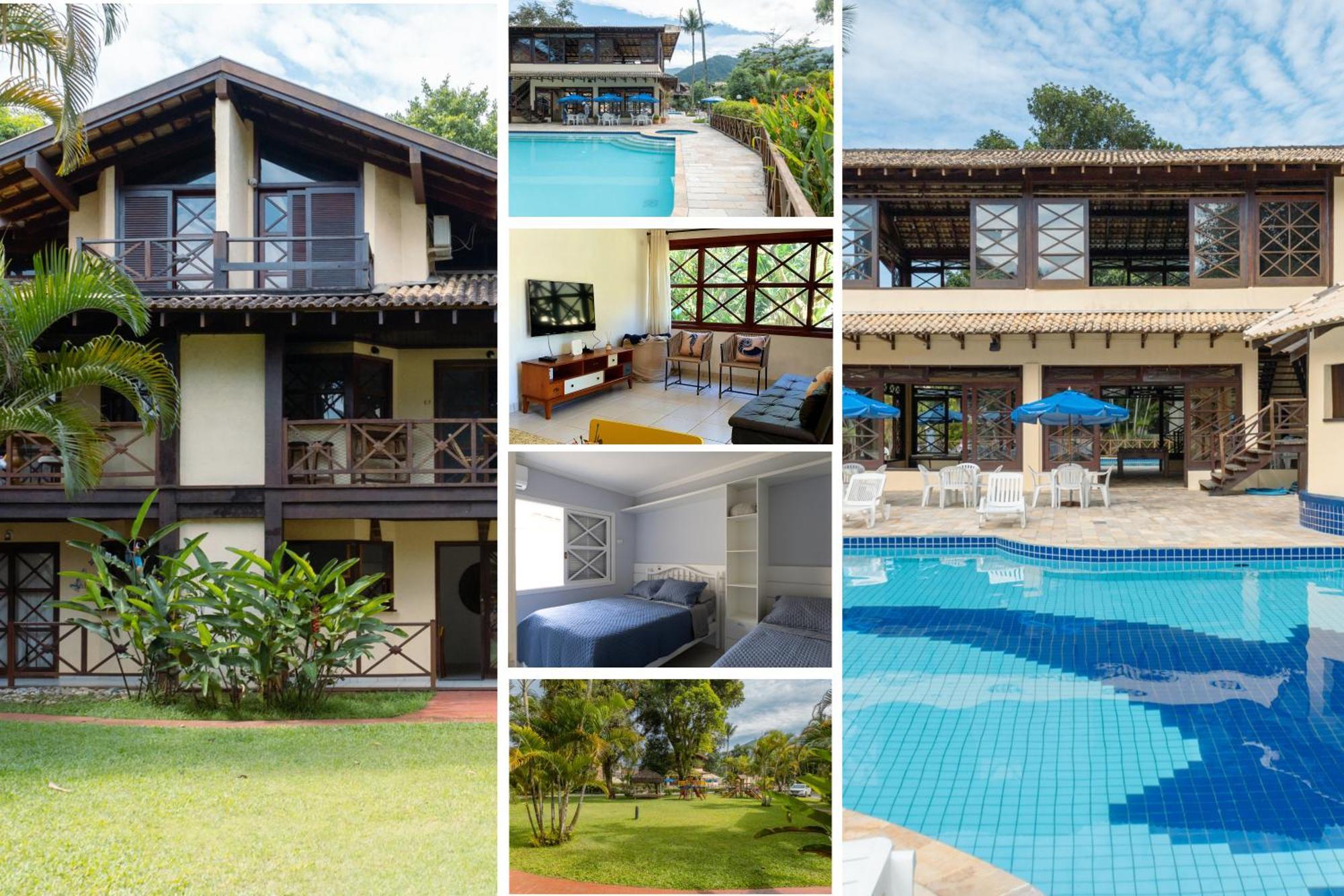 Flats De 1 E 2 Dorm A 50M Da Praia Maresias - Cond Lazer Completo Bagian luar foto